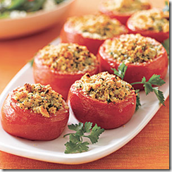 image thumb17 Healthy Vegetarians Recipes Herbed Stuffed Tomatoes