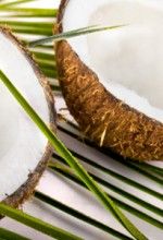coconut and skin